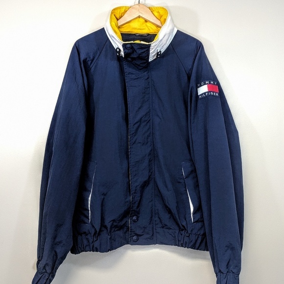 Tommy Hilfiger Other - Vintage 90's Tommy Hilfiger Logo Windbreaker